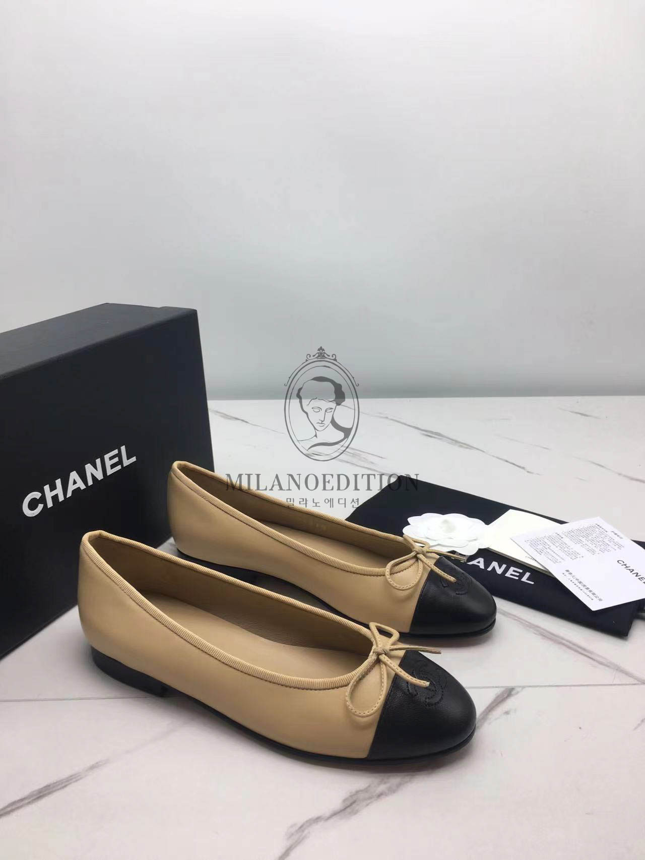 샤넬 발레리나 플랫슈즈