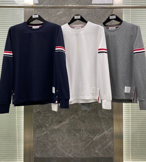 [JN공장] 톰브라운 긴팔 티셔츠 (3color) (남녀공용)