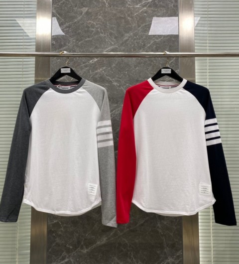 [JN공장] 톰브라운 긴팔 티셔츠 (2color) (남녀공용)