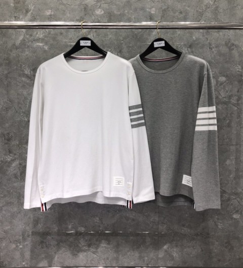 [대리석집] 톰브라운 긴팔 티셔츠 (2color) (남녀공용)