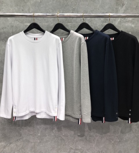 [대리석집] 톰브라운 긴팔 티셔츠 (4color) (남녀공용)