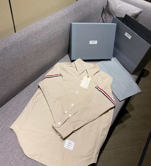 [TJ공장] 톰브라운 셔츠 베이지 (남성용)