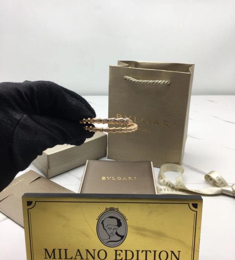 불가리 세르펜티 팔찌 17CM (컬러 로즈골드)