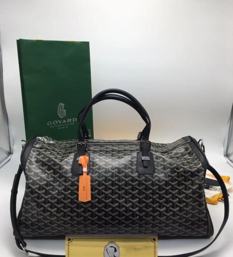 고야드 크로아지에 보스턴백 45cm/50cm (컬러 블랙)