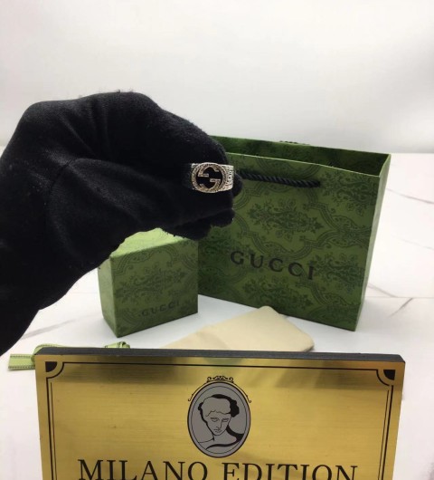구찌 gucci 스털링 실버 반지